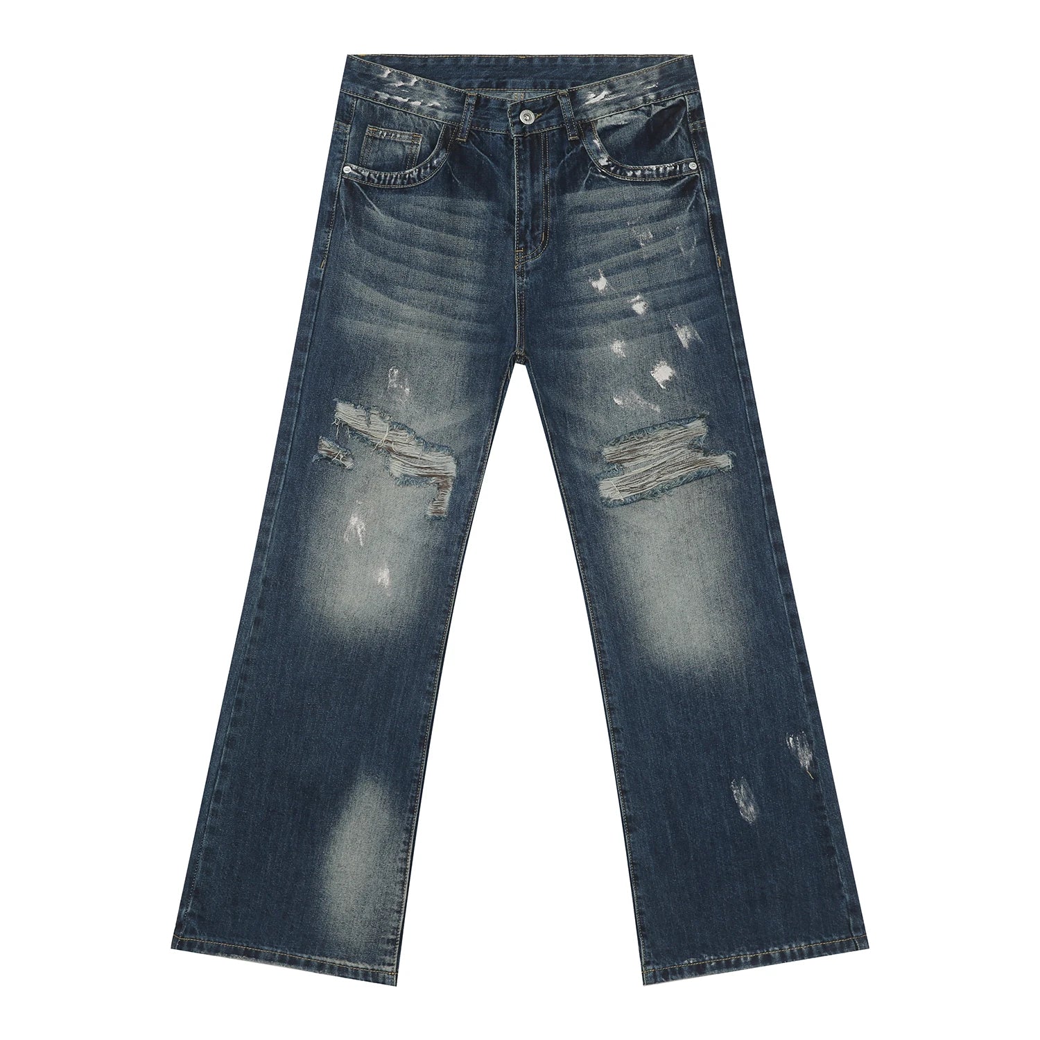 Men’s Tie-Dye Flare Jeans