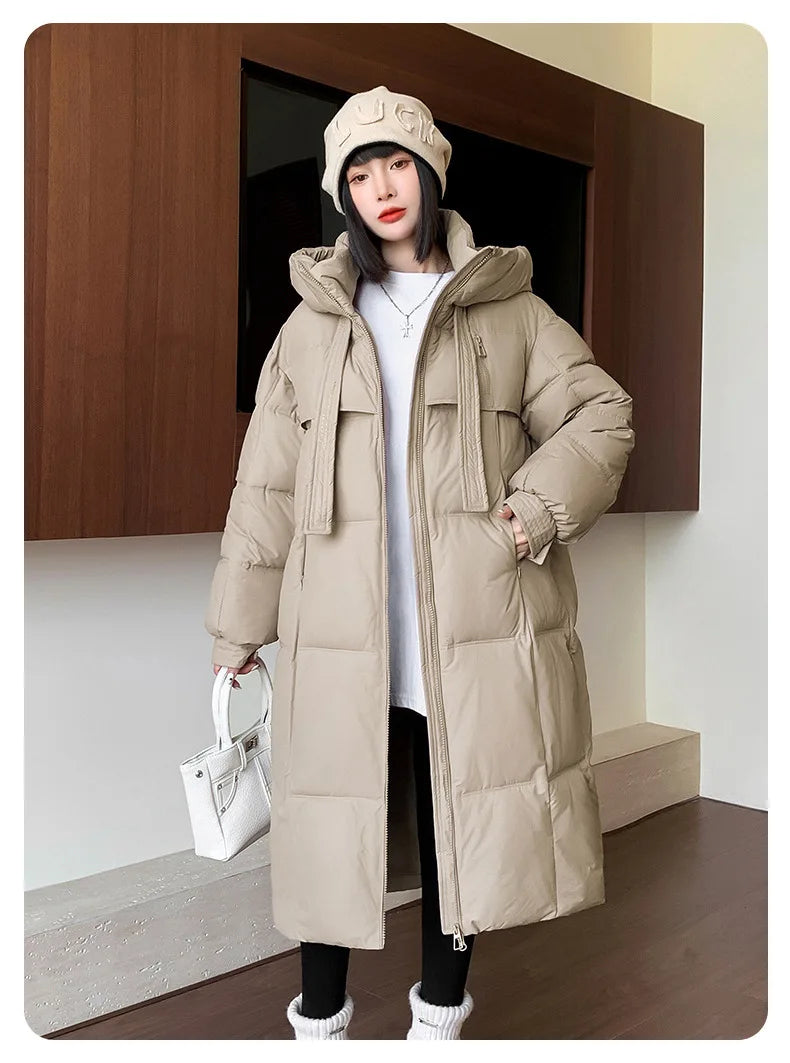 Long Warm Winter Jacket for Women