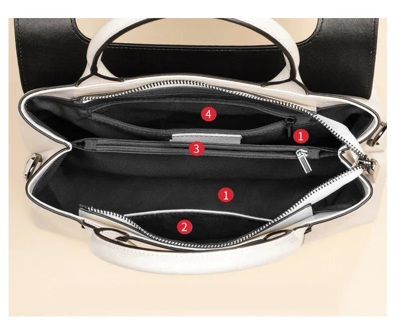 Women’s Genuine Cowhide Shoulder Bag