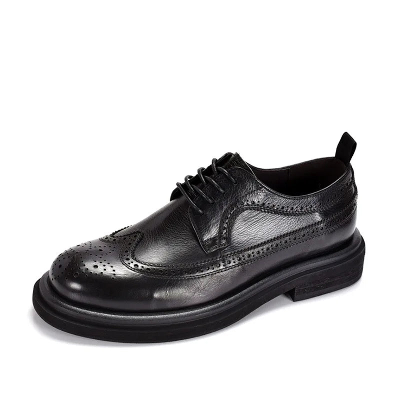 Men’s Genuine Leather Brogue Shoes