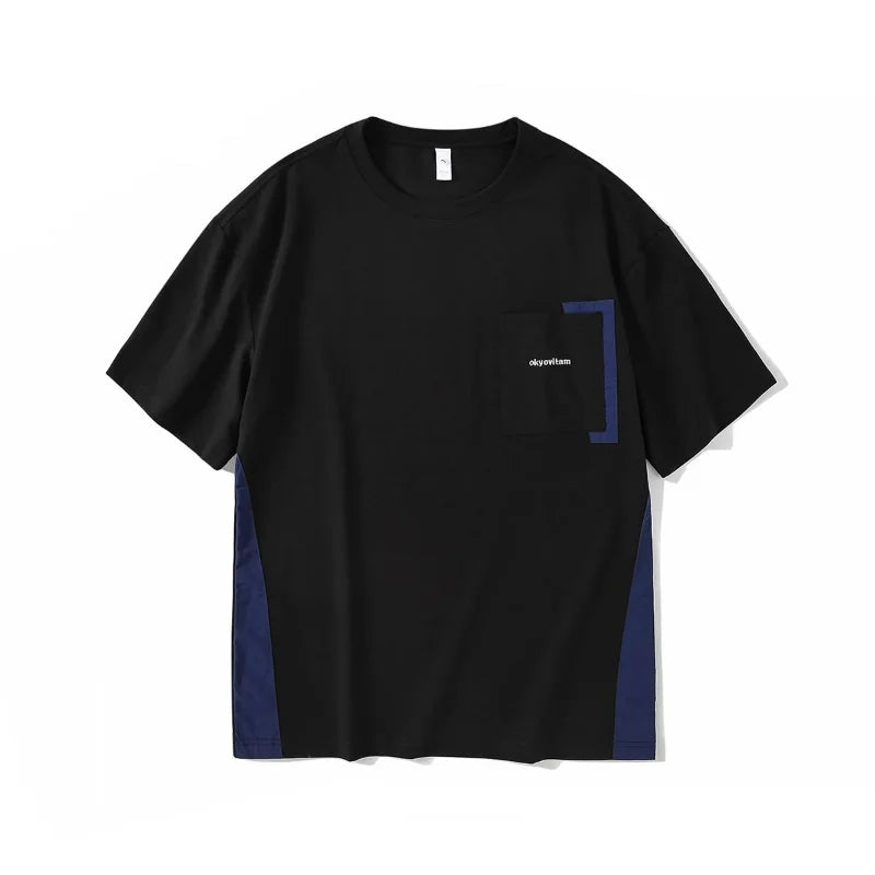 Men’s Patchwork Panel T-Shirt