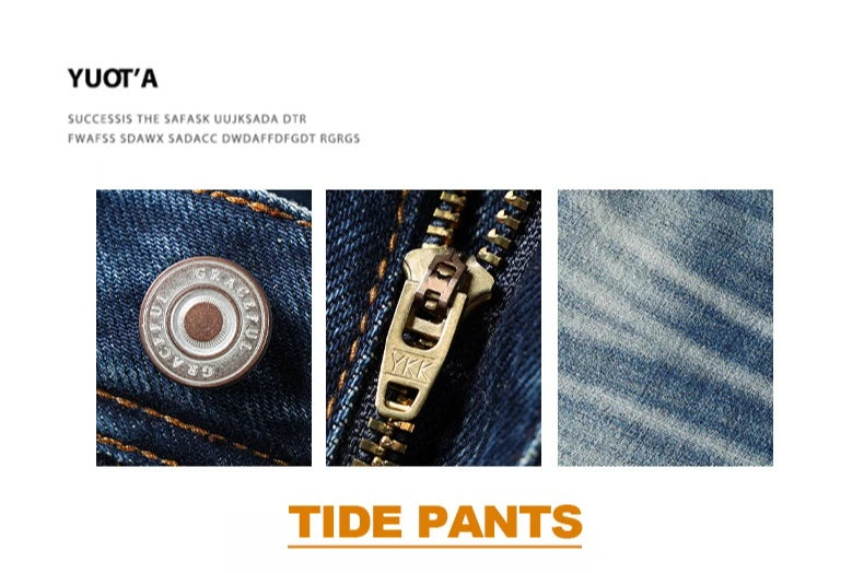CASUAL  COTTON JEANS FOR MEN