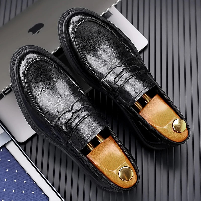 Men’s Luxury Leather Loafers