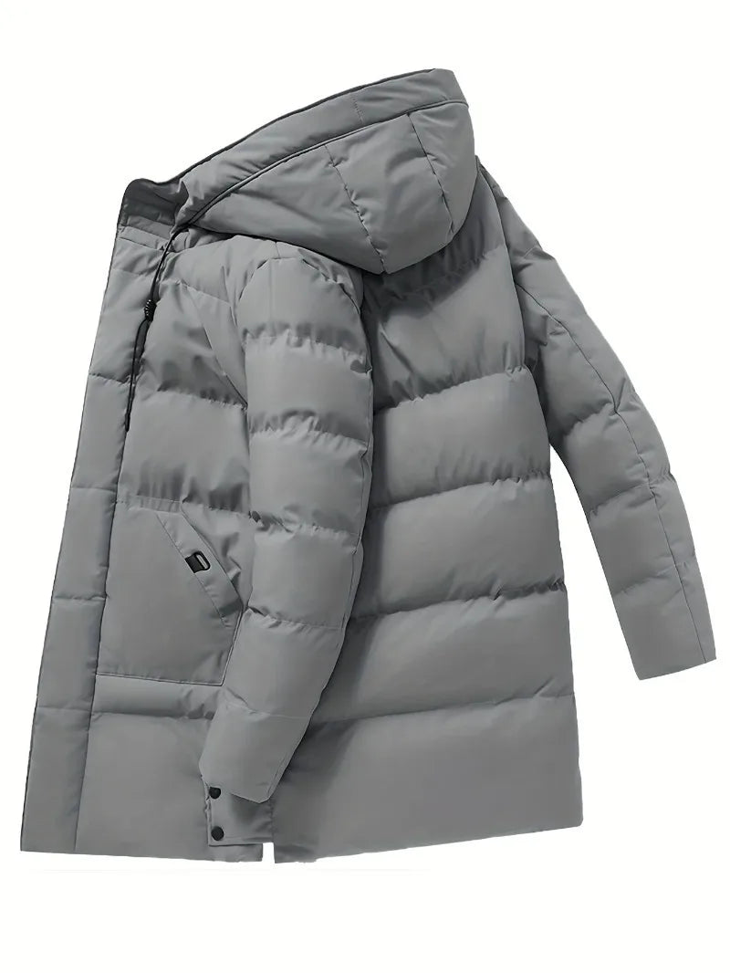 MEN'S HEAVYWEIGHT WINTER COAT WINDPROOF COLD WEATHER
