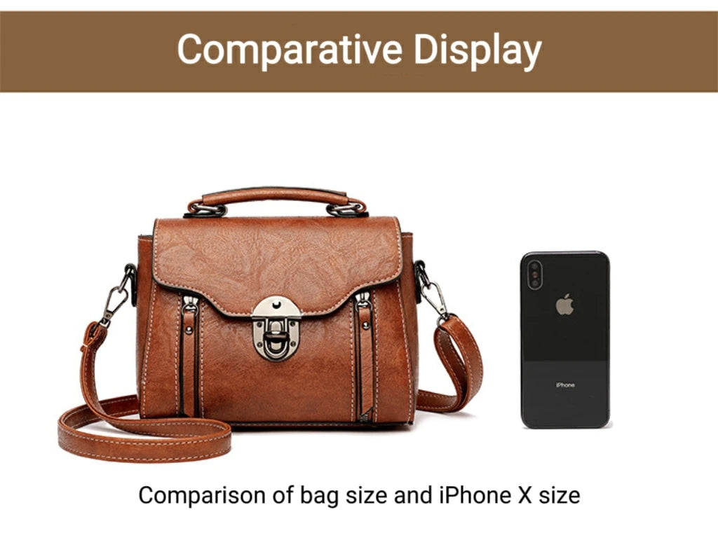 Women’s Retro PU Crossbody Bag