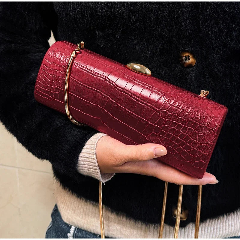 Women’s Crocodile Pattern Shoulder Bag