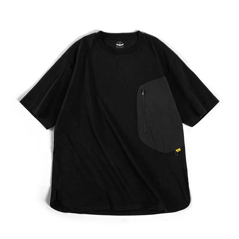 MEN’S HEAVYWEIGHT PTCHWORK T-SHIRT