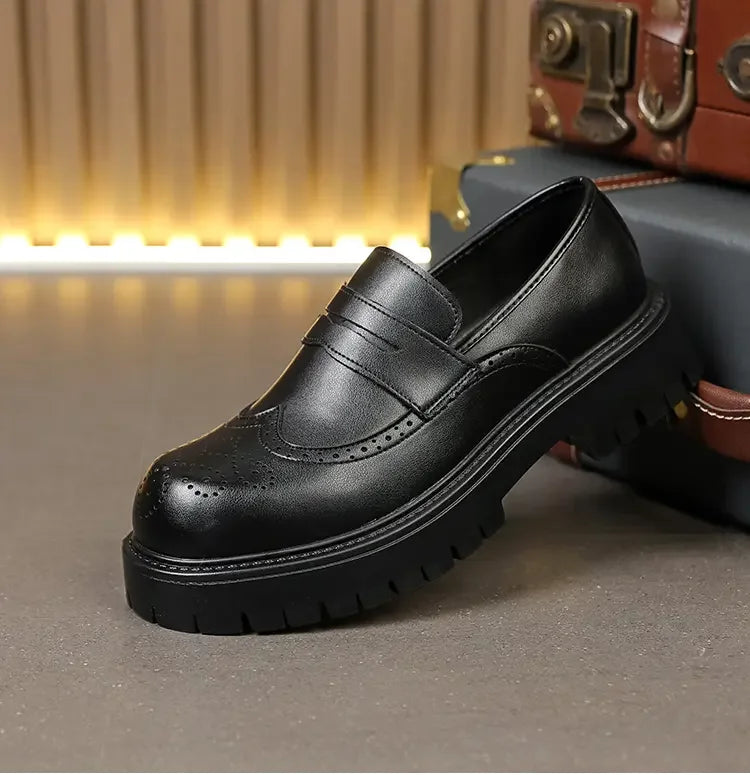 Men’s Luxury Leather Derby Shoes