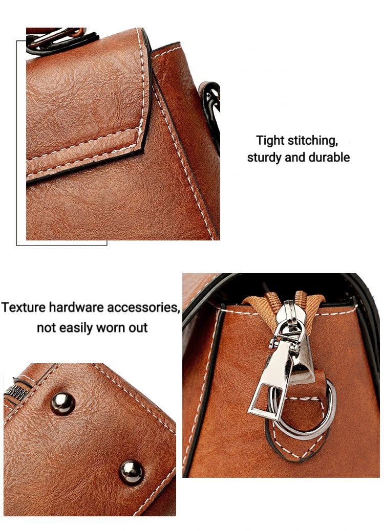 Women’s Retro PU Crossbody Bag