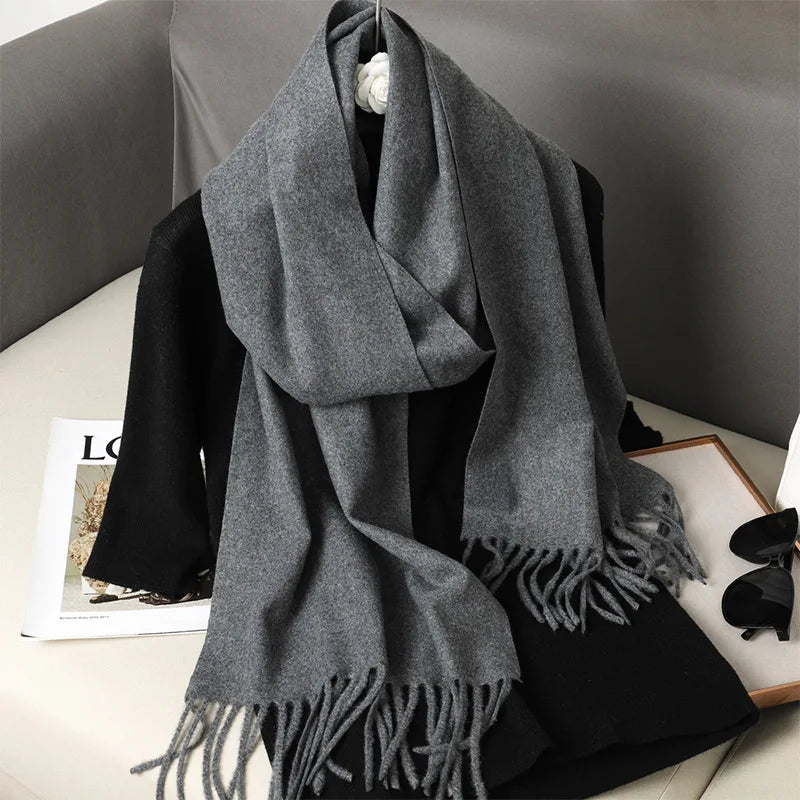 Women’s Warm Cashmere Scarf (62 Colors)