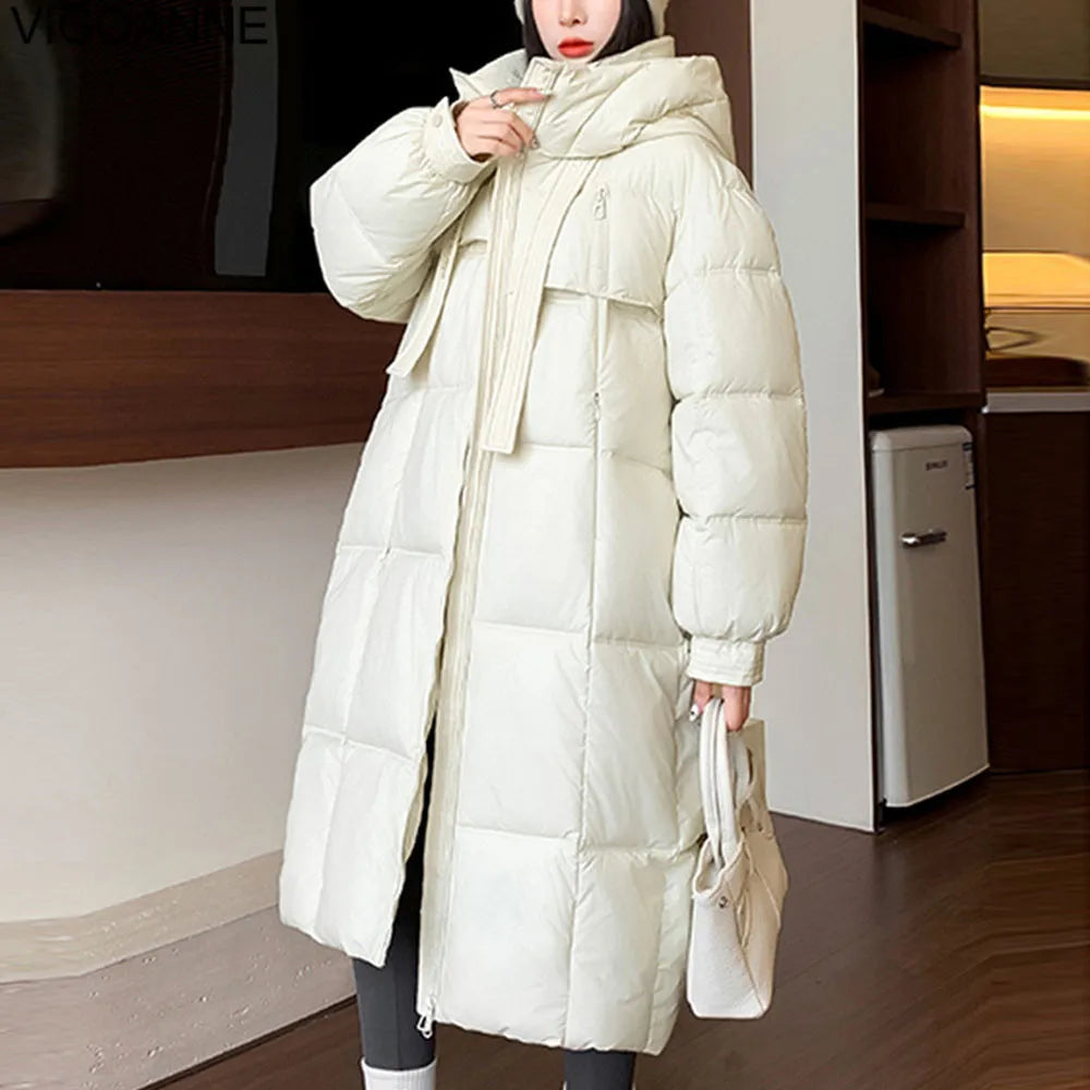 Long Warm Winter Jacket for Women