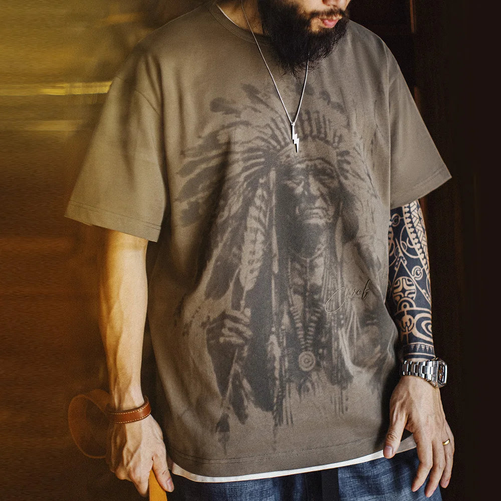 Maden Men’s Vintage Navajo T-Shirt