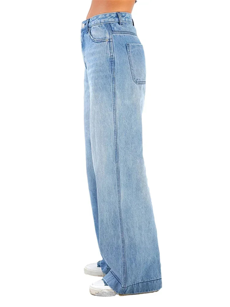 Women’s High Waist Wide Leg Jeans