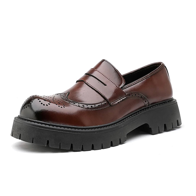 Men’s Luxury Leather Derby Shoes