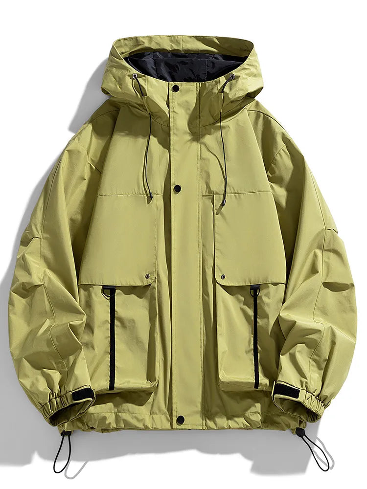 Men’s Hooded Windbreaker Jacket