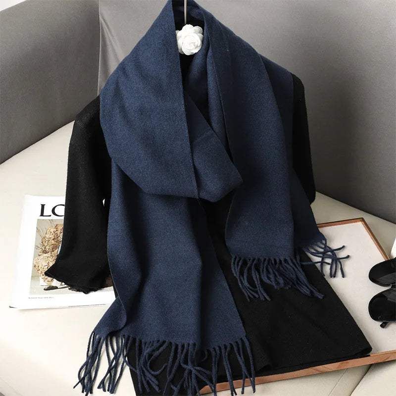 Women’s Warm Cashmere Scarf (62 Colors)