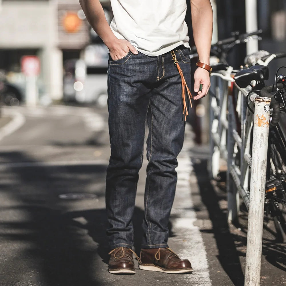 Vintage Raw Straight Fit Pants