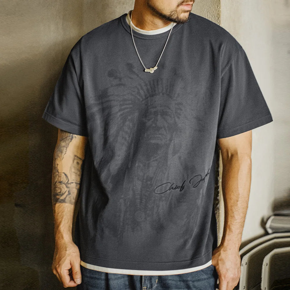 Maden Men’s Vintage Navajo T-Shirt