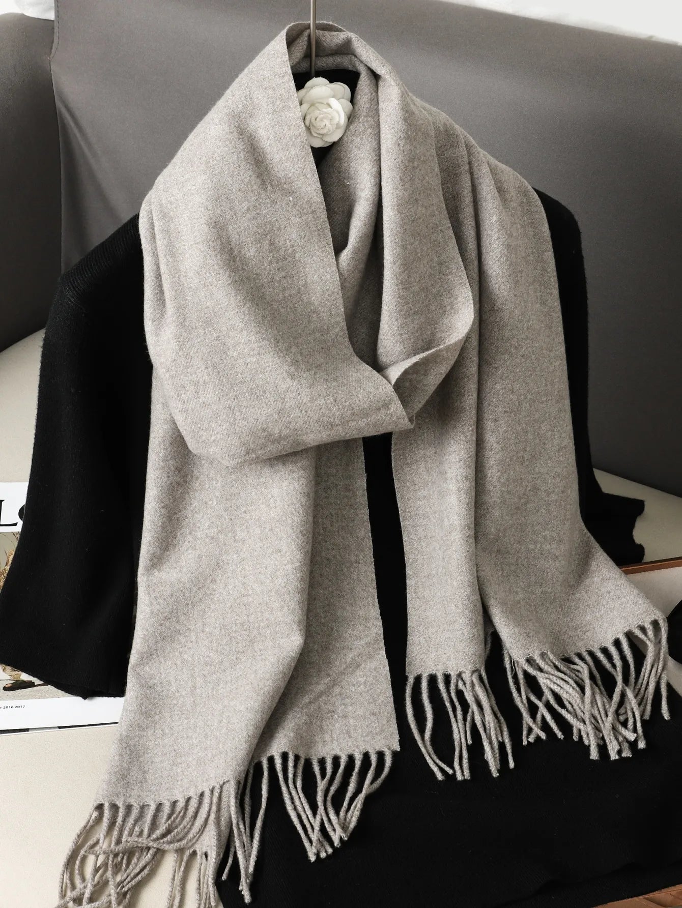 Women’s Warm Cashmere Scarf (62 Colors)