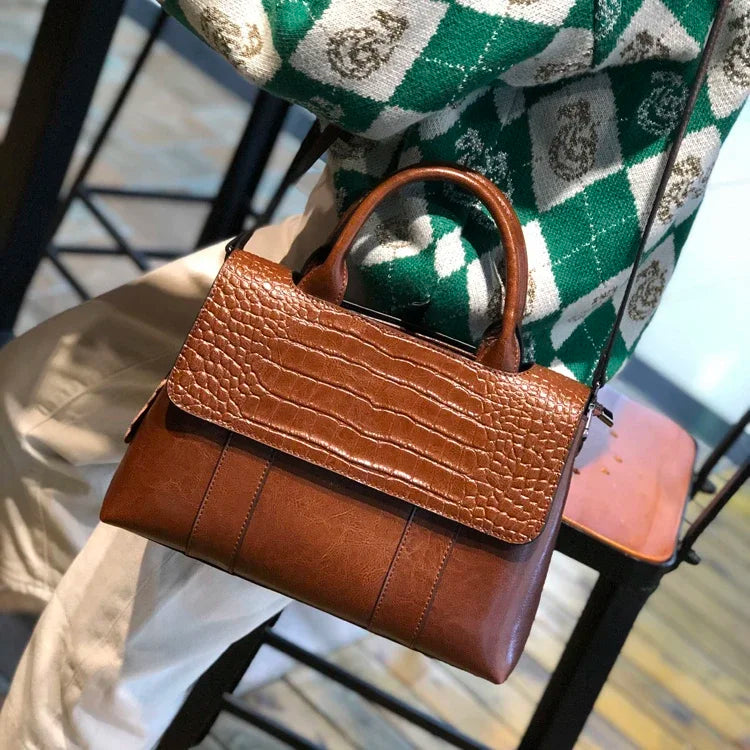 Women’s Genuine Cowhide Shoulder Bag