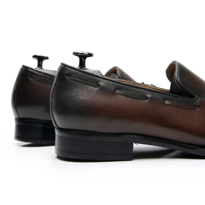 Men’s Genuine Leather Tassel Loafers