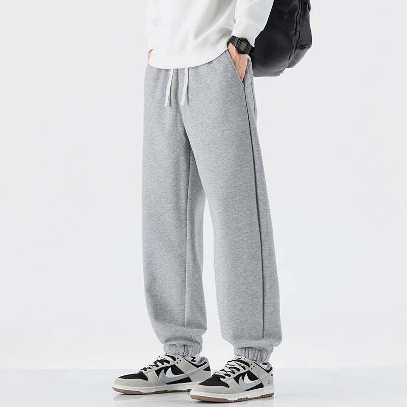 Men’s Casual Cotton Straight Pants