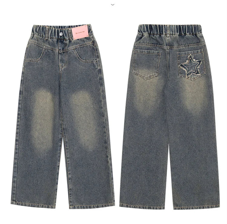 Girls’ Warm Thermal Jeans