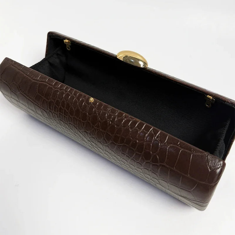 Women’s Crocodile Pattern Shoulder Bag
