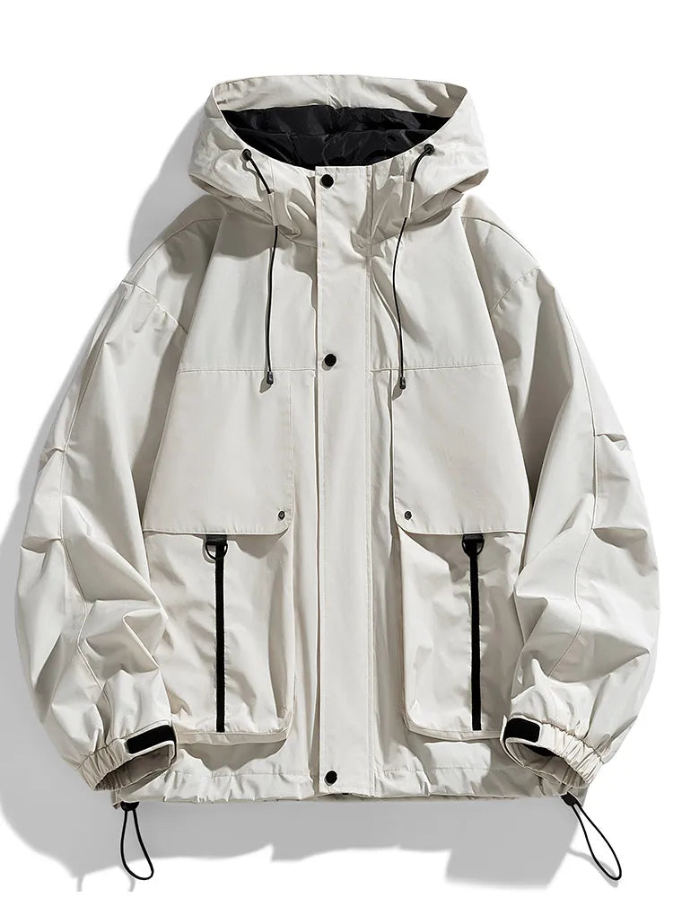 Men’s Hooded Windbreaker Jacket