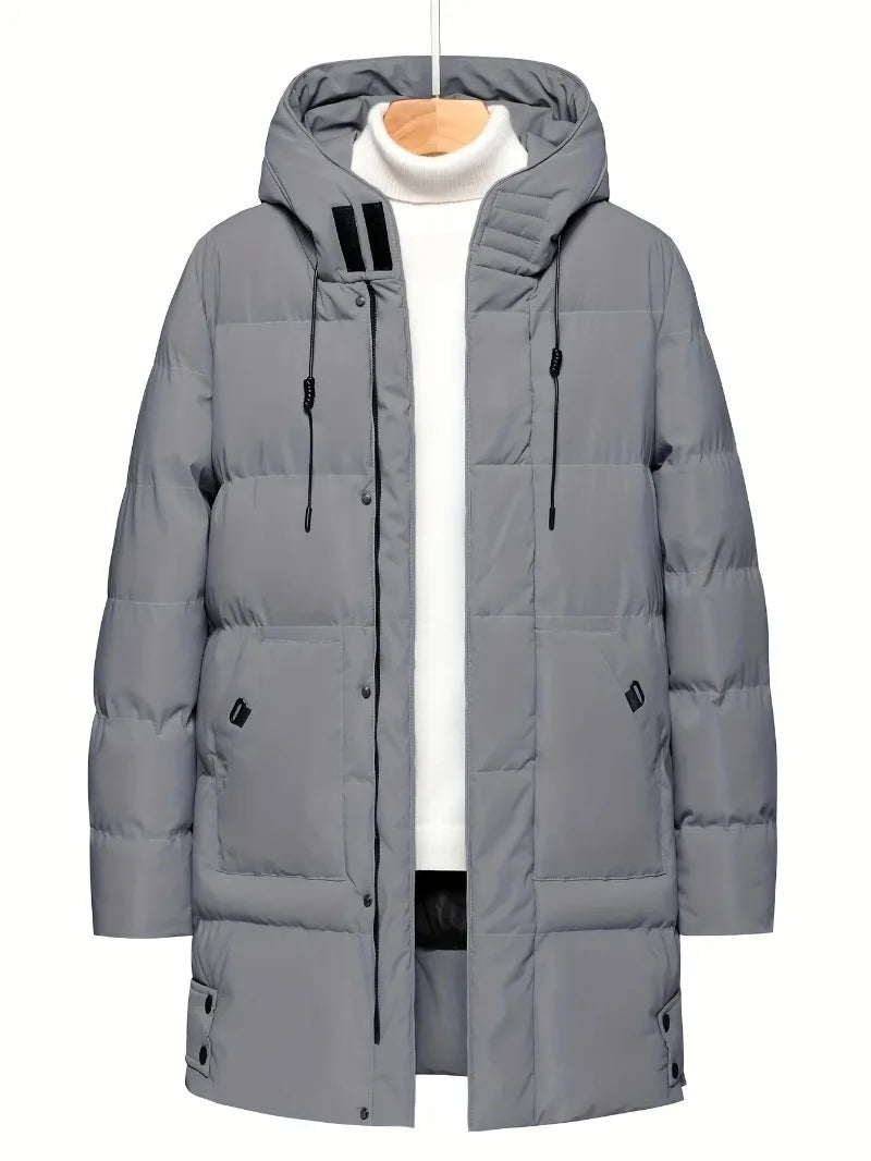 MEN'S HEAVYWEIGHT WINTER COAT WINDPROOF COLD WEATHER