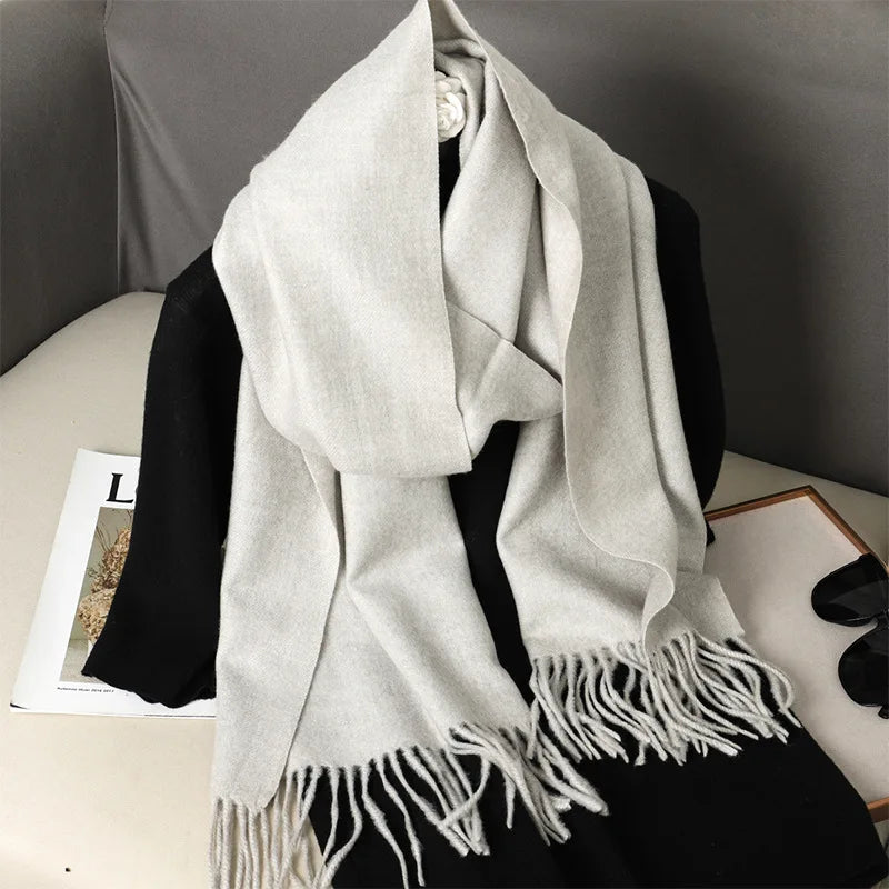 Women’s Warm Cashmere Scarf (62 Colors)