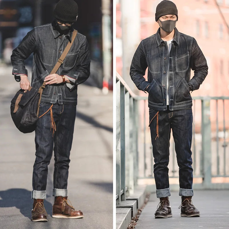 Vintage Raw Straight Fit Pants