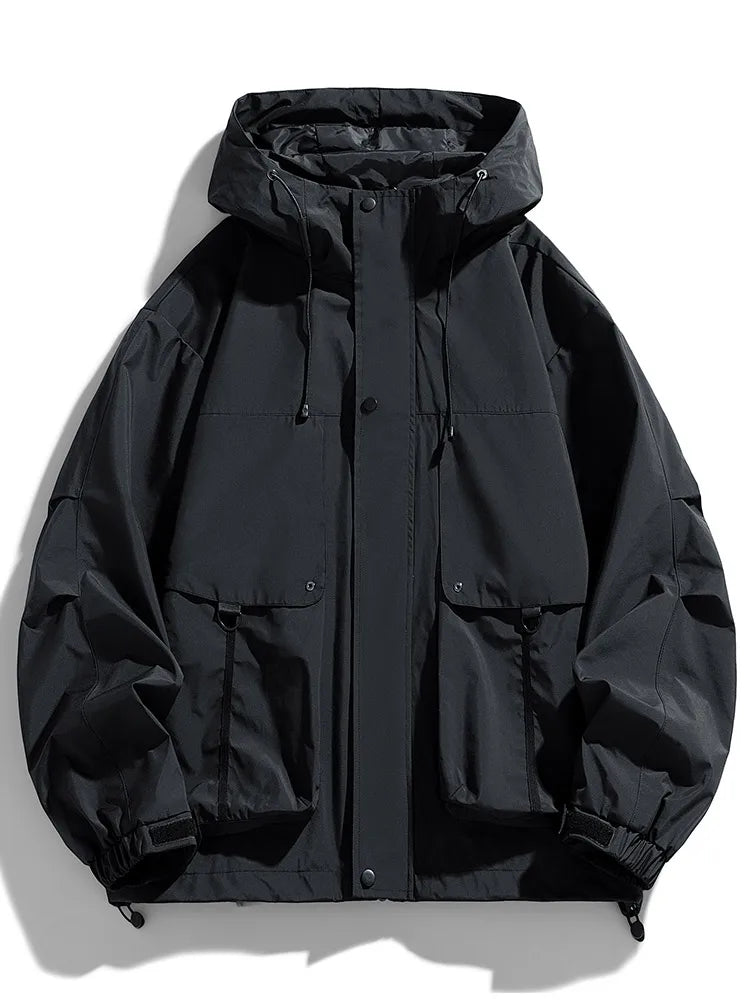 Men’s Hooded Windbreaker Jacket