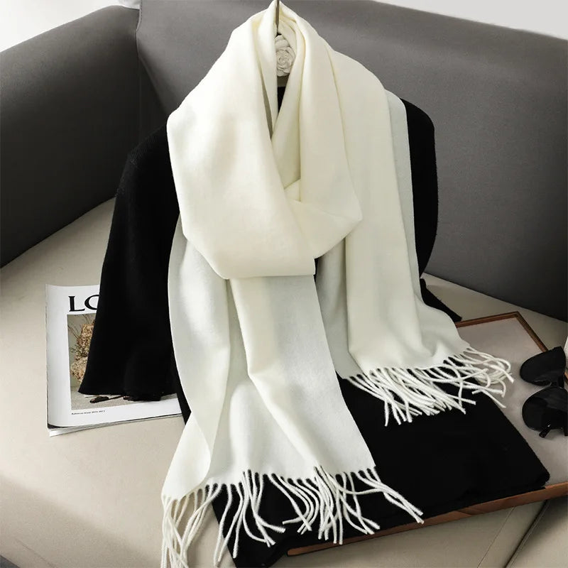 Women’s Warm Cashmere Scarf (62 Colors)