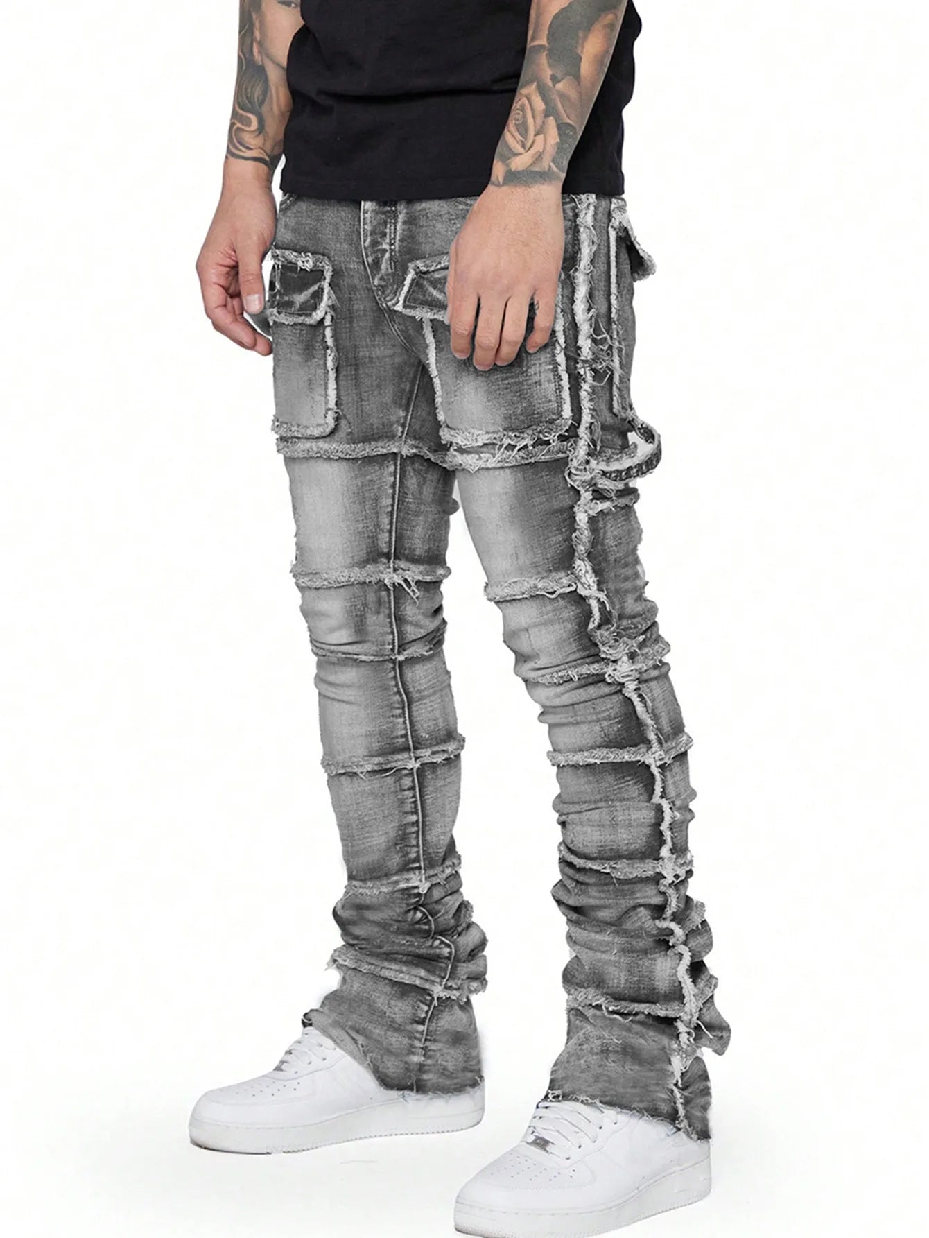 Men’s Retro Cargo Jeans