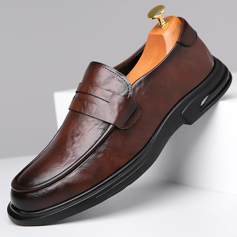 Men’s Soft Leather Loafers