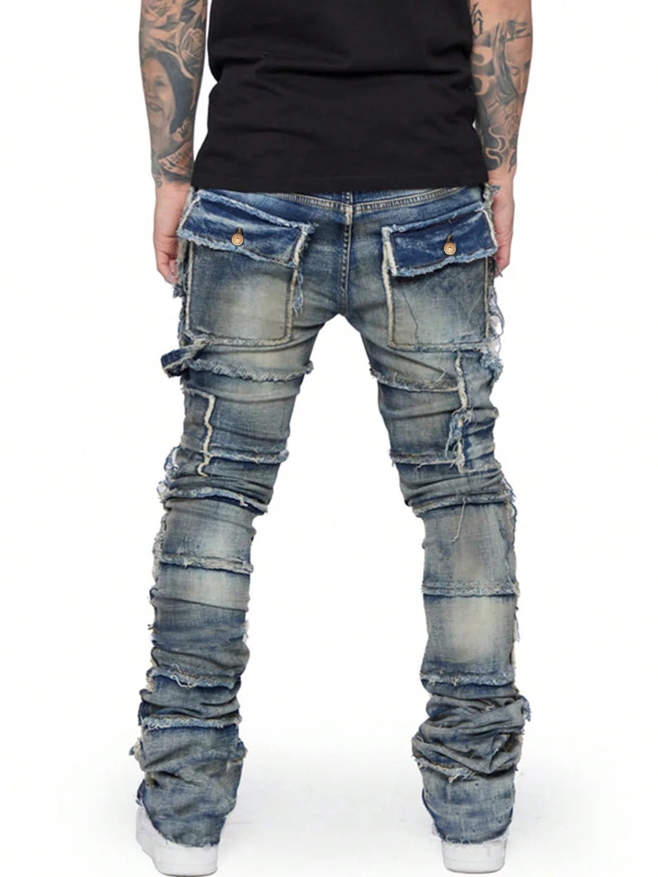 Men’s Retro Cargo Jeans