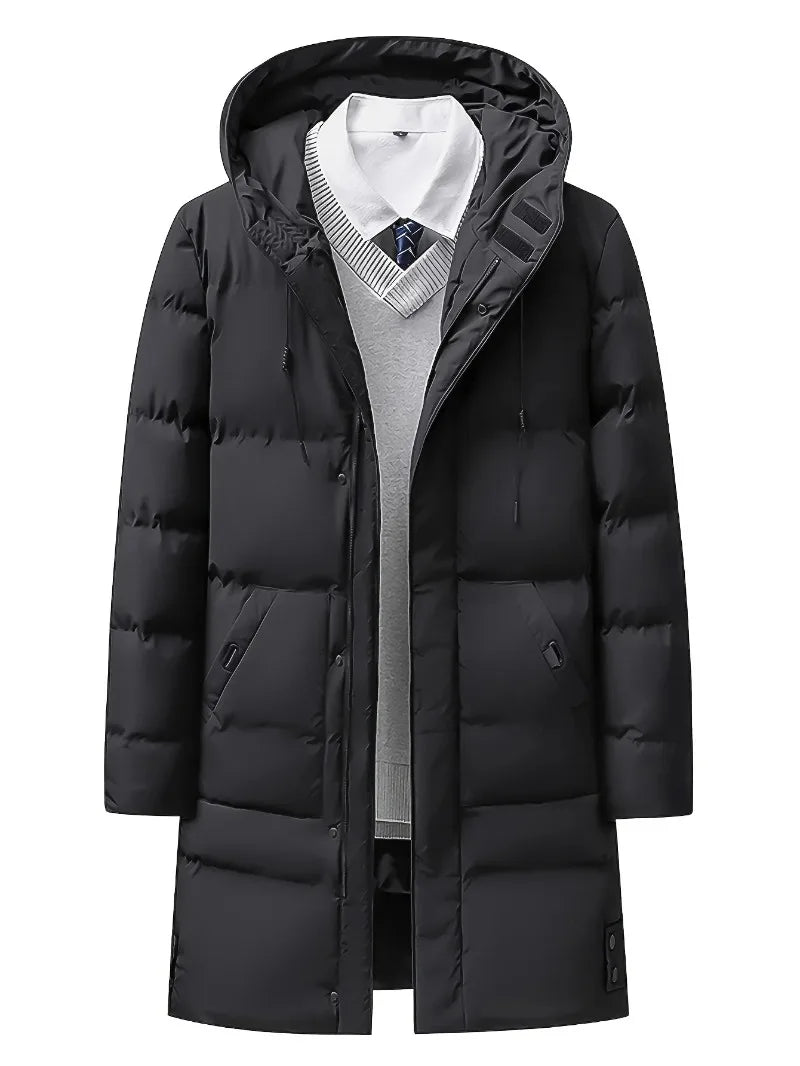 MEN'S HEAVYWEIGHT WINTER COAT WINDPROOF COLD WEATHER