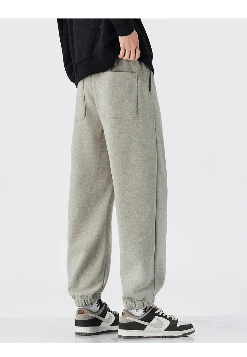 Men’s Casual Cotton Straight Pants