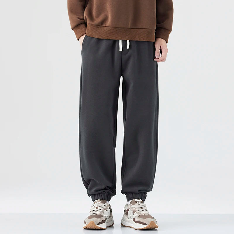 Men’s Casual Cotton Straight Pants