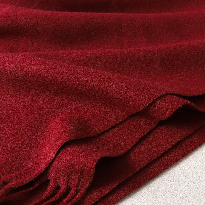 Women’s Warm Cashmere Scarf (62 Colors)