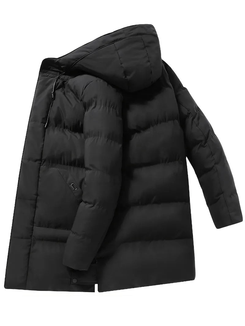 MEN'S HEAVYWEIGHT WINTER COAT WINDPROOF COLD WEATHER