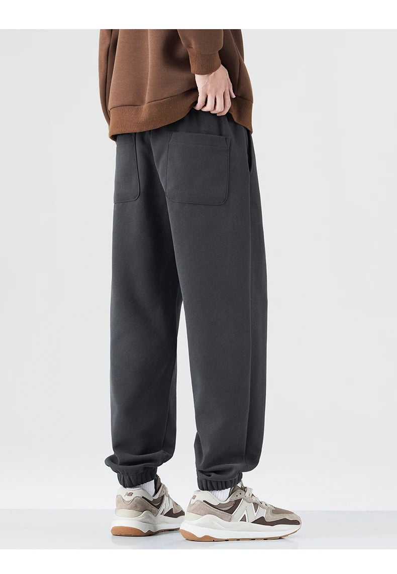 Men’s Casual Cotton Straight Pants