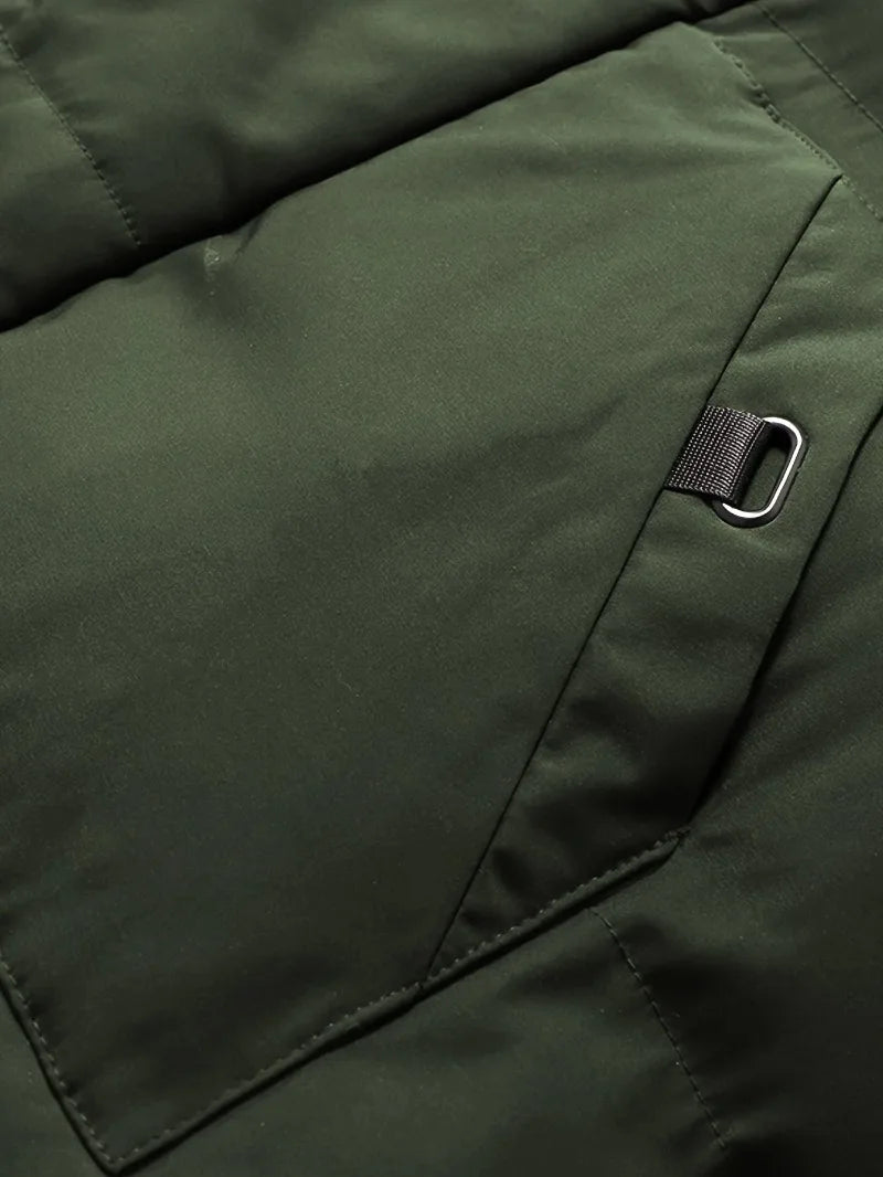 MEN'S HEAVYWEIGHT WINTER COAT WINDPROOF COLD WEATHER