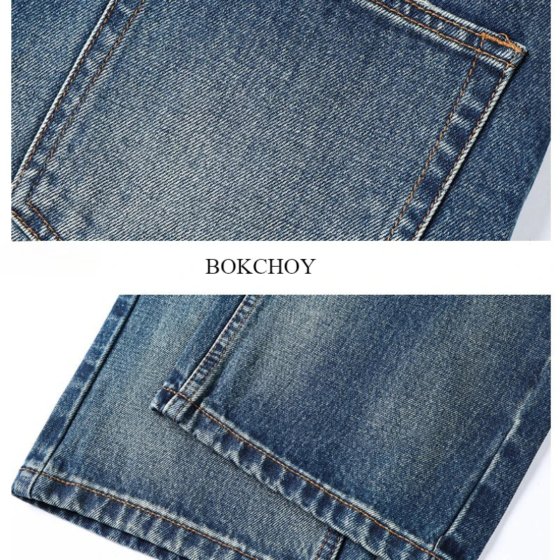 CASUAL  COTTON JEANS FOR MEN