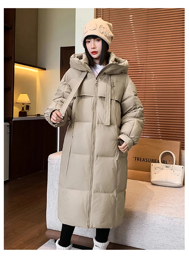 Long Warm Winter Jacket for Women