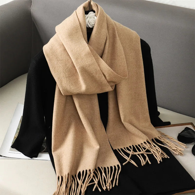 Women’s Warm Cashmere Scarf (62 Colors)