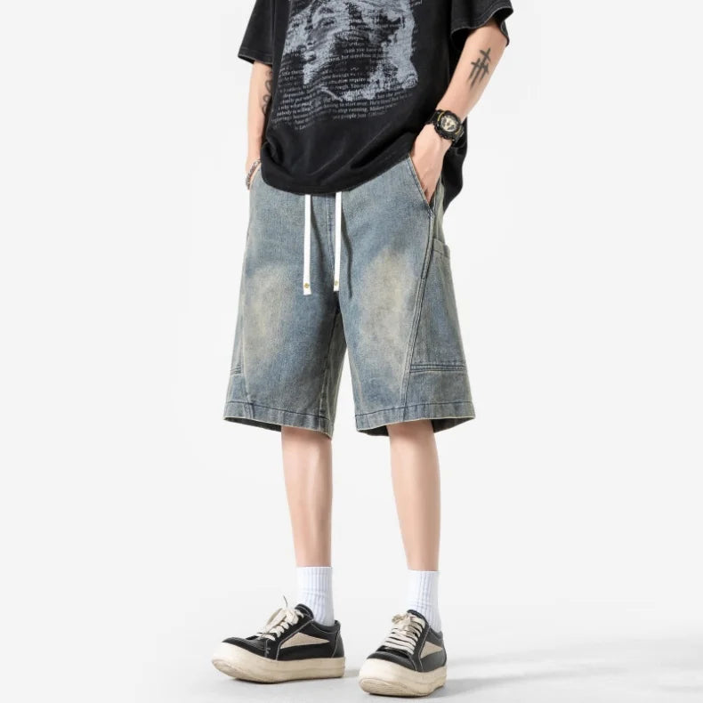 MEN’S LOOSE FIT DENIM SHORTS
