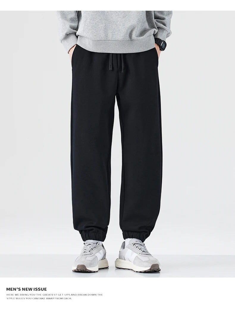 Men’s Casual Cotton Straight Pants