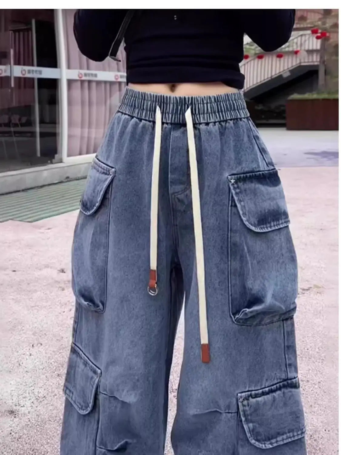 WOMEN’S RETRO WORK JEANS